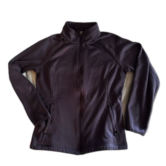 The North Face Jackets & Blazers - The North Face Women's Purple Outdoor Full Zip Fleece Jacket Large